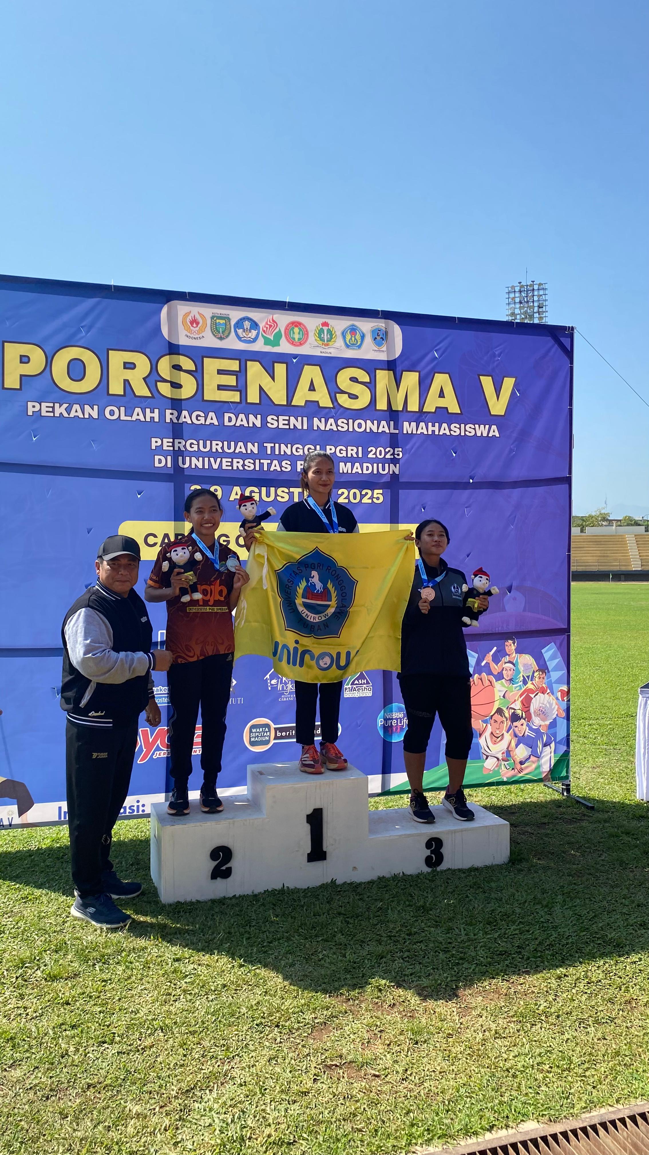 Pertandingan Cabang Olahraga Atletik Porsenasma V PT PGRI 2025