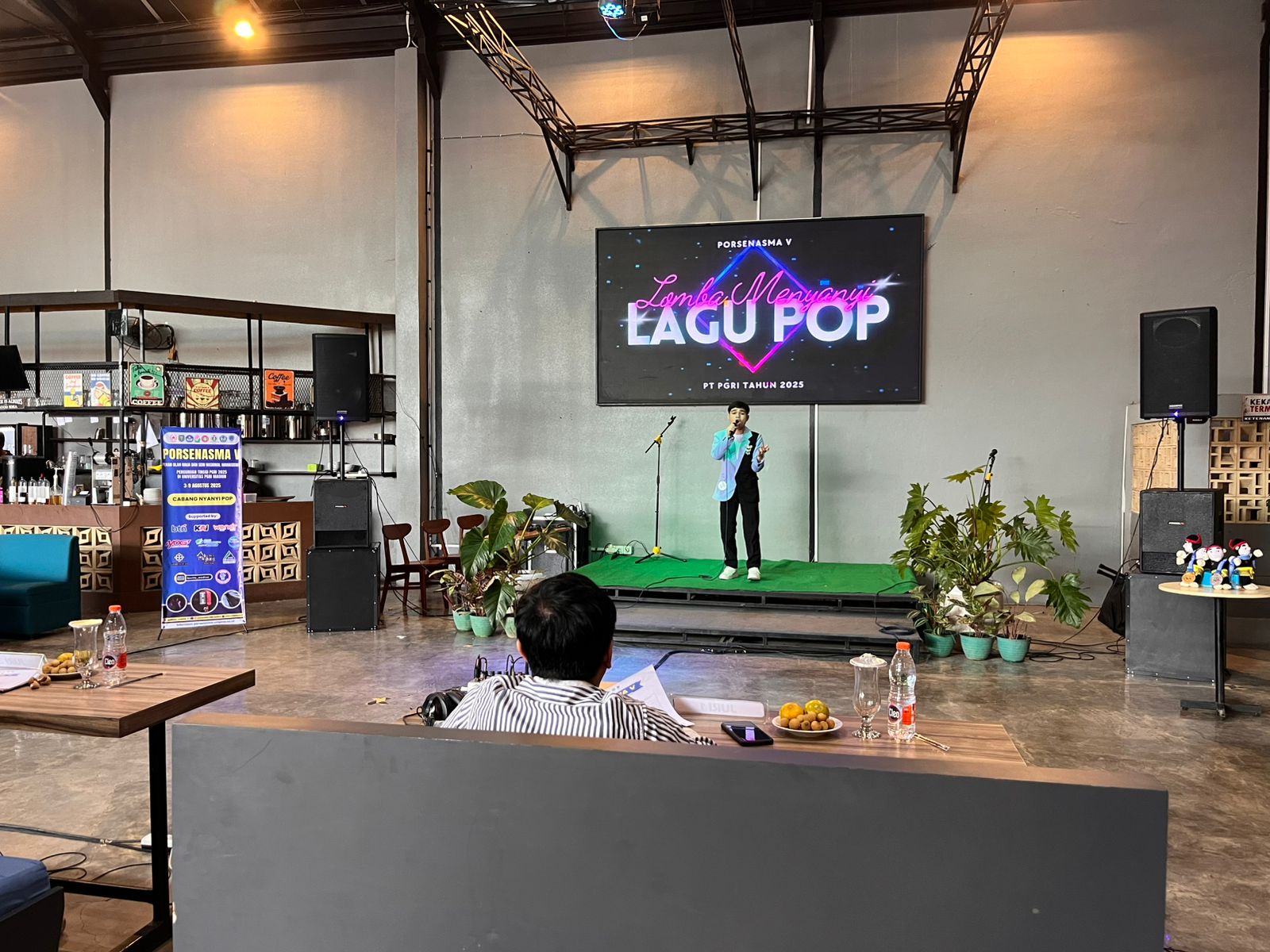 Pertandingan Tangkai Seni Lagu POP Porsenasma V PT PGRI 2025